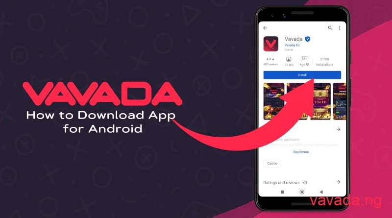 Download Vavada APK file to device
