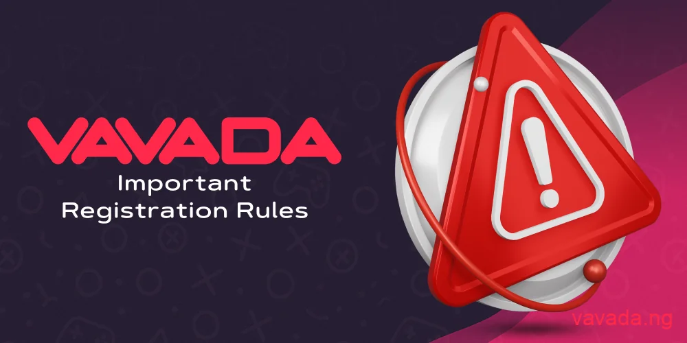 Vavada Casino registration rules overview
