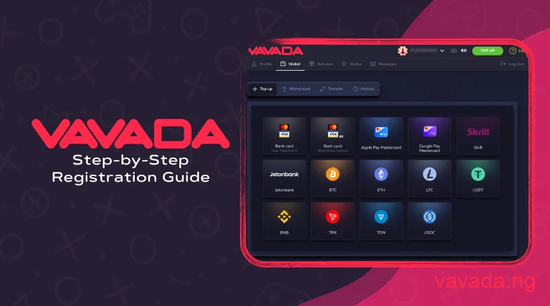 Deposit for Vavada 100% match bonus