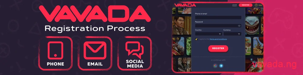 Vavada Casino registration process guide
