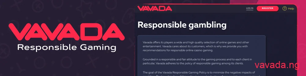 Vavada Casino responsible gaming policy