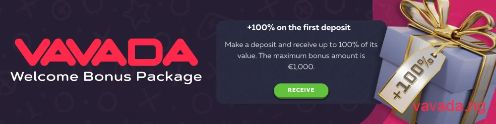 Vavada Casino welcome bonus details