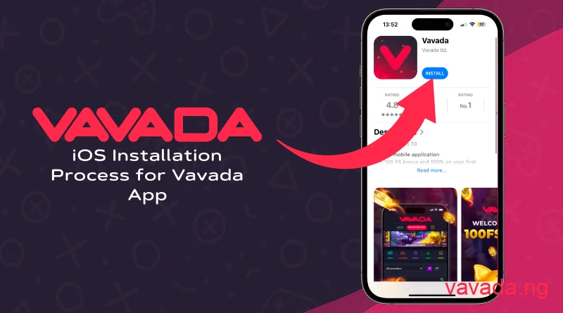 Download and install Vavada app iOS