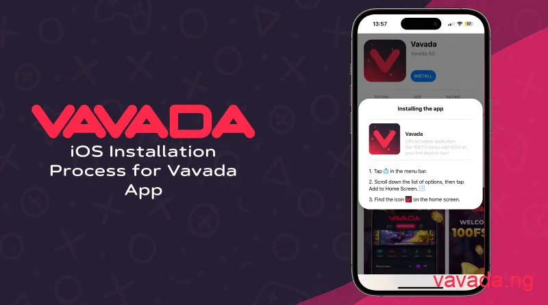 Grant permissions for Vavada app iOS